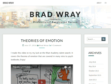 Tablet Screenshot of bradwray.com
